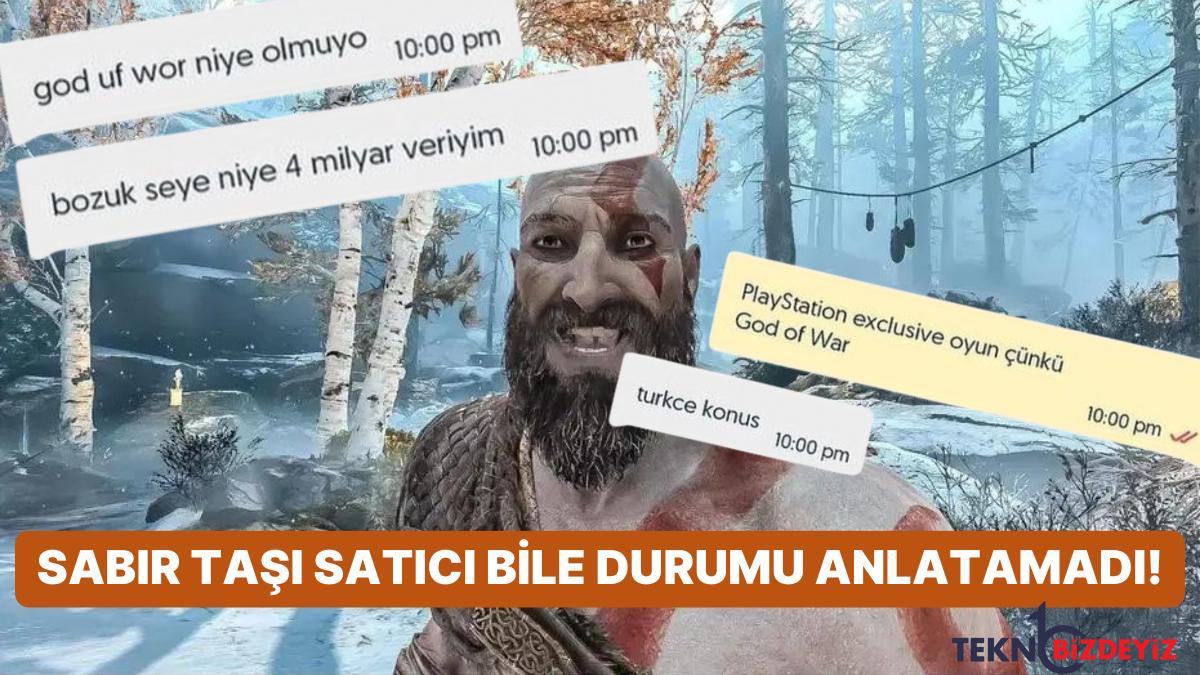 god of war acmadigi icin xboxa bozuk diyen kararli babanin hudut bozan drami gedRCVLh