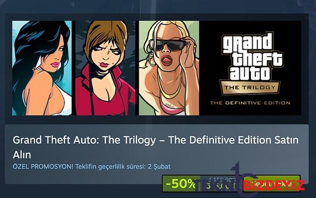 gta the trilogy steame cilgin bir indirimle eklendi 0 Y3QSdfP2