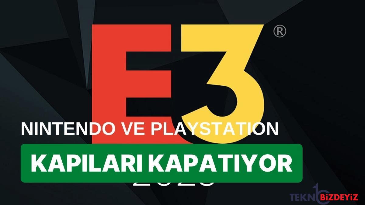 hayaller diger bahara nintendo ve playstation e3 2023e katilmiyor jrFpVdsJ