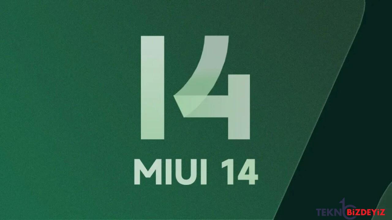 iste xiaominin aciklamalarina gore miui 14u alacak olan tum modeller Ru1L4mNa