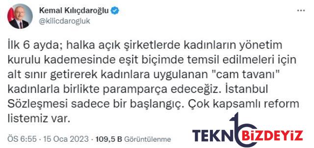 kilicdaroglundan yeni secim vaadi bu kez kadinlara seslendi ilk 6 ayda gerceklestirecegiz 0 U9hPggBi