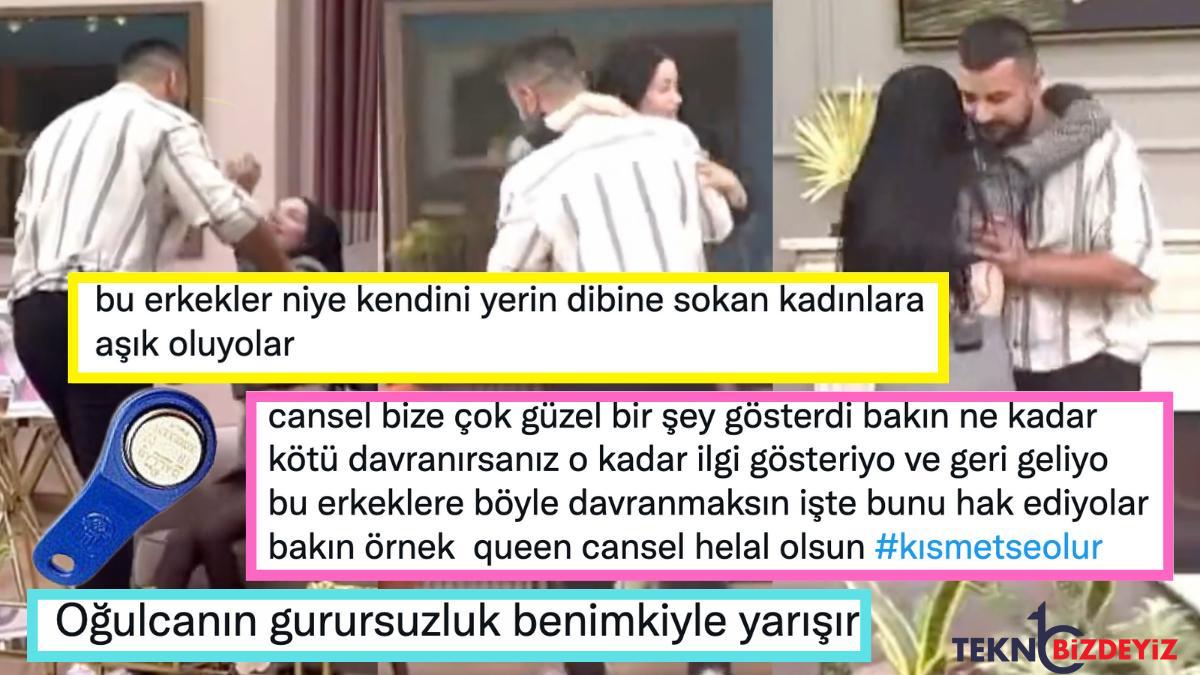 kismetse olurda ogulcanin kendisine yoksul imasinda bulunan canselle barismasi basimizi busbutun kopartti yIPS1Iiu