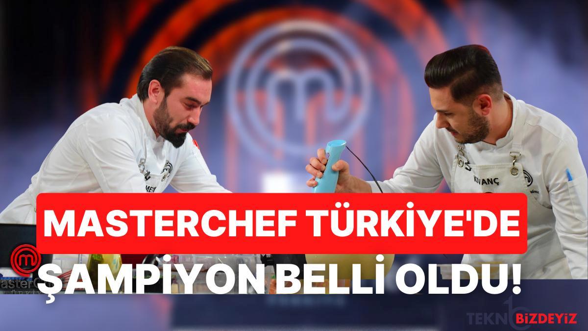 masterchef 2022 sampiyonu kim oldu masterchef turkiyeyi kazanan isim belirli oldu DHYuBdCr