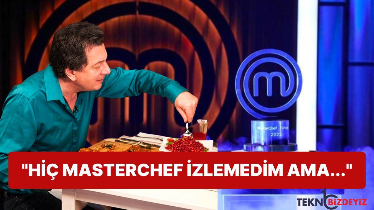 masterchefi hic izlemedigini soyleyen unlu gurme vedat milor programla ilgili aciklamalarda bulundu TWTjlV18