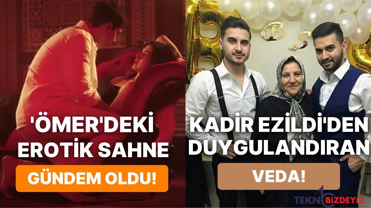 muge anlinin buyuleyici yuzugunden omer dizisindeki erotik sahneye televizyon dunyasinda bugun neler yasandi VlP1fAmD