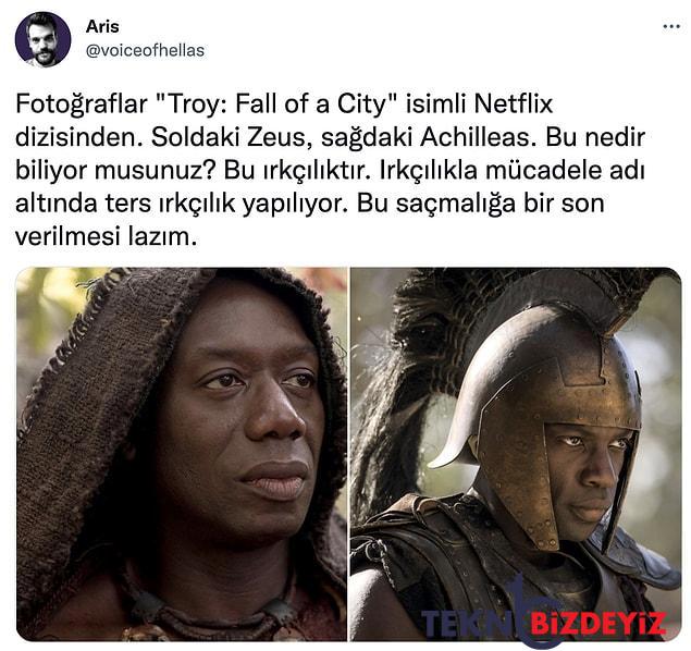 netflix dizisi troy fall of a citydeki zeus ve achilleas karakterlerinin siyahi olmasi tartisma yaratti 5