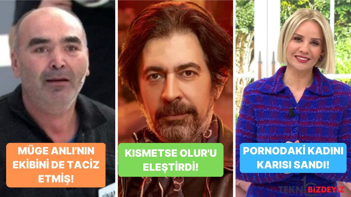 pornodaki bayani karisi zanneden adamdan masterchef sampiyonuna televizyon dunyasinda bugun yasananlar yC7MHLAV