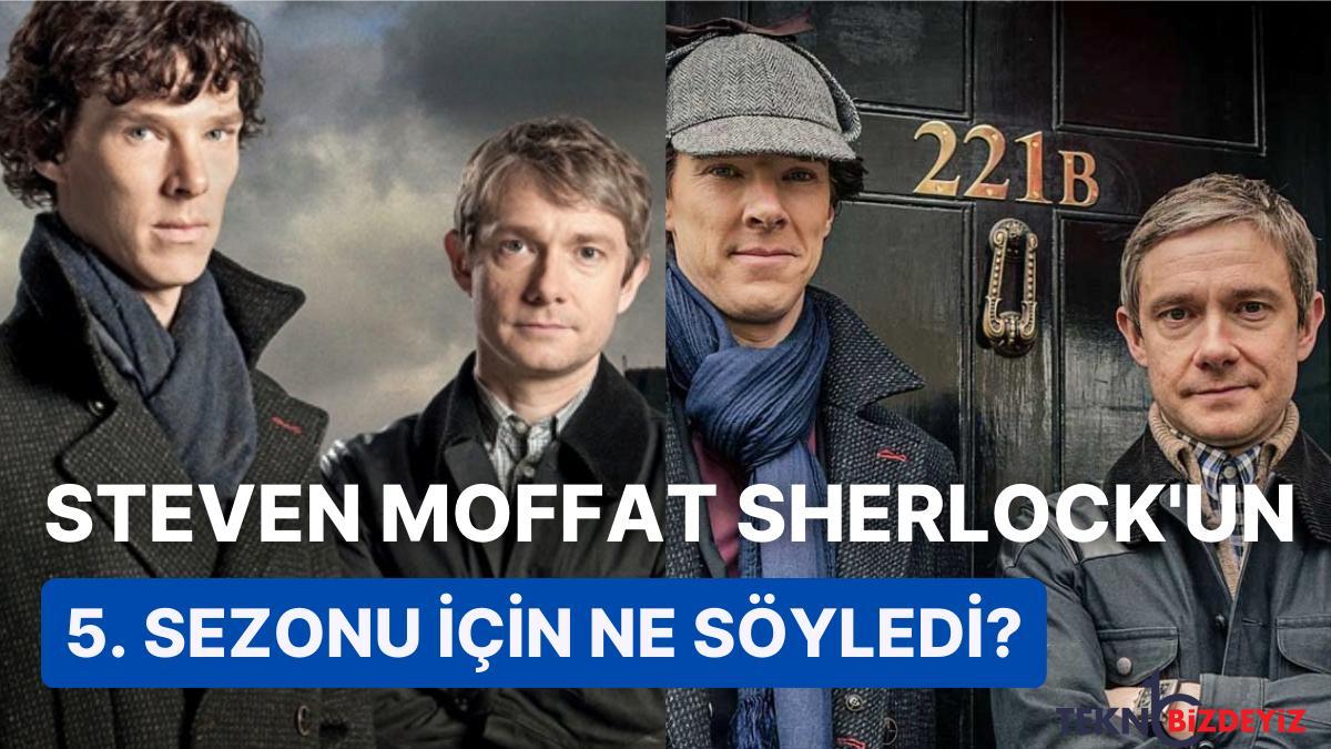 sherlock dizisinin senaristi oyunculuklarina hayran birakan benedict cumberbatch ve martin freemana seslendi lOtP3Skm