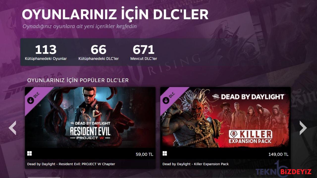 steam oyunlariniz icin dlcler ozelligini kullanima sundu nasil kullanilir 0 yVOGFDC3