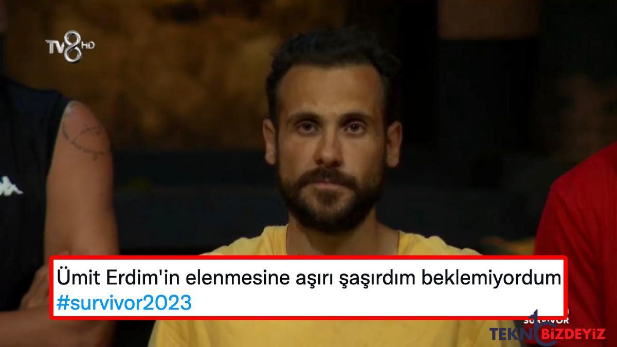 survivorda birinci hafta elenmesiyle adeta sok tesiri yaratan umit erdime gelen yorumlar SsOzQ8k2