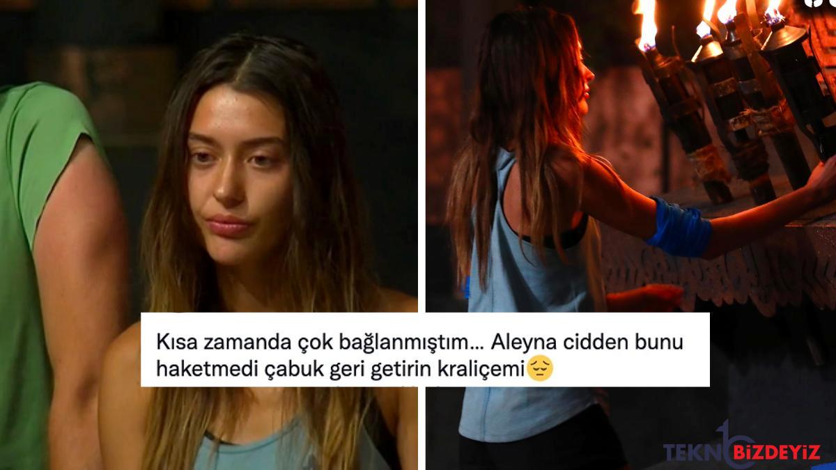 survivorda favori gorulen aleynanin daha ikinci haftadan elenmesine toplumsal medyadan gelen yorumlar e7XG7yHU