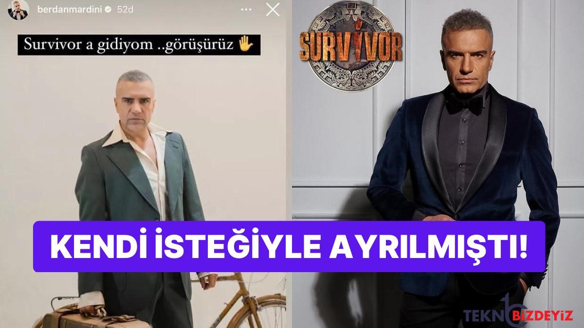 survivorin agir kaidelerine dayanamayan berdan mardiniden gulduren survivor itirafi aFsYPAsc