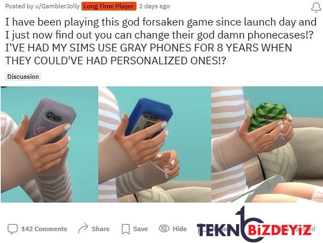 the sims 4te yillar sonra fark edilen ozellik telefon ozellestirme 2 EcbKscpO