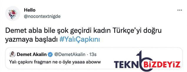 yali capkininin siki takipcisi olan demet akalin dizi hakkinda yaptigi yorumlarla tekrar beyinleri yakti 9 JMIU1lEw