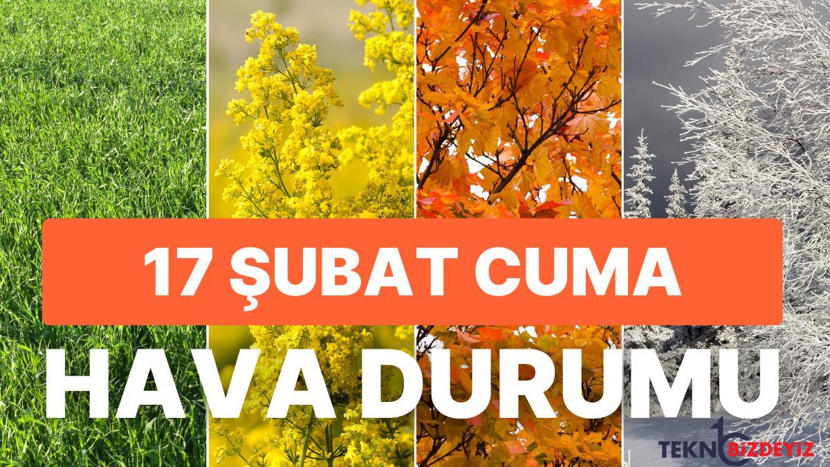 17 subat cuma bugun hava nasil olacak deprem bolgesinde hava durumu nasil