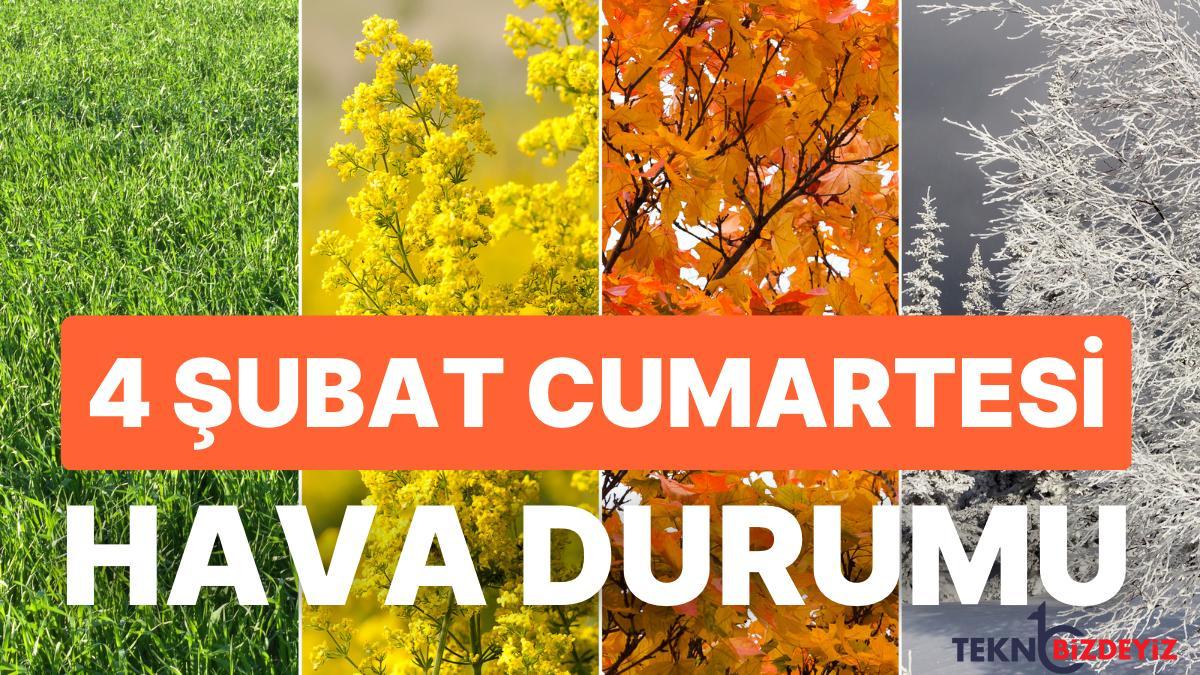 4 subat cumartesi hava durumu istanbul basta olmak uzere ulke genelinde yagmur ve kar bekleniyor ryIOncra