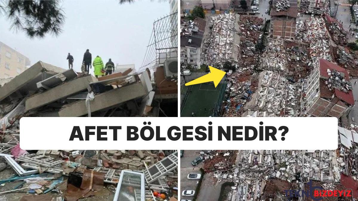 afet bolgesi nedir afet bolgesi ilan edilen vilayetler hangileri Ft2iXBvm