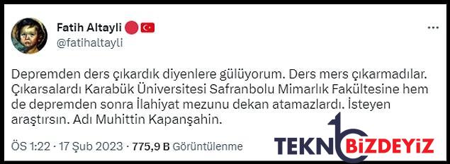 altayli mimarlik fakultesine ilahiyat mezunu dekan atandi demisti muhittin kapansahinin kelamlari gundem oldu 0 ja6HyrOp