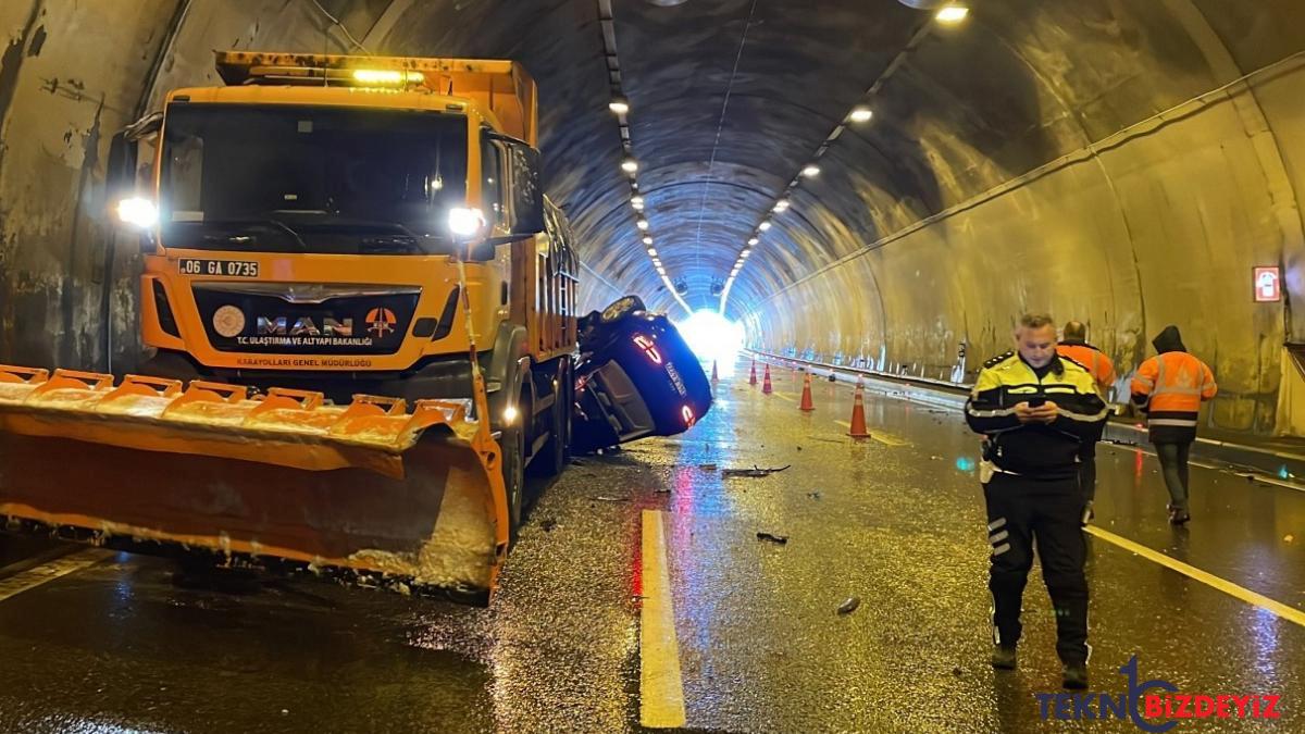 bolu dagi tunelinde kaza istanbul ikameti kapatildi GGtR7q9C