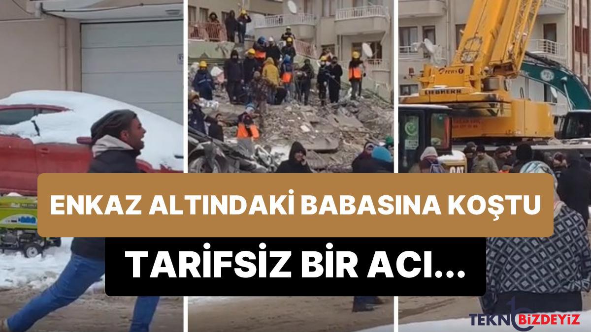 bu acinin tanimi yok baba diye hakirarak enkaz altindaki babasina kosan adam nRR5zt73