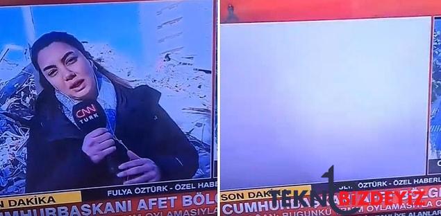 cnn turk kameramanina atak mi oldu canli yayinda arbede sesleri ortasinda fulya ozturkun imaji gitti 0