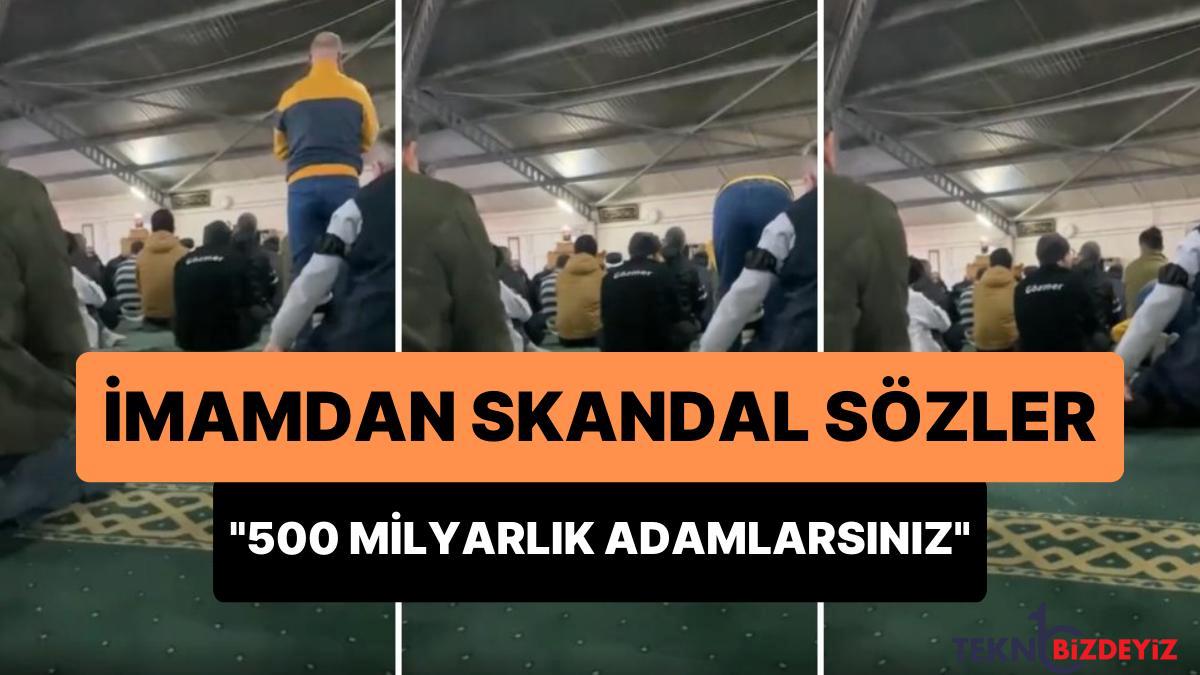 cuma hutbesinde oguzhan ugur haluk levent 500 bin tl bagisladi iste 500 milyarlik adamsiniz diyen imam 1LwCOK7g