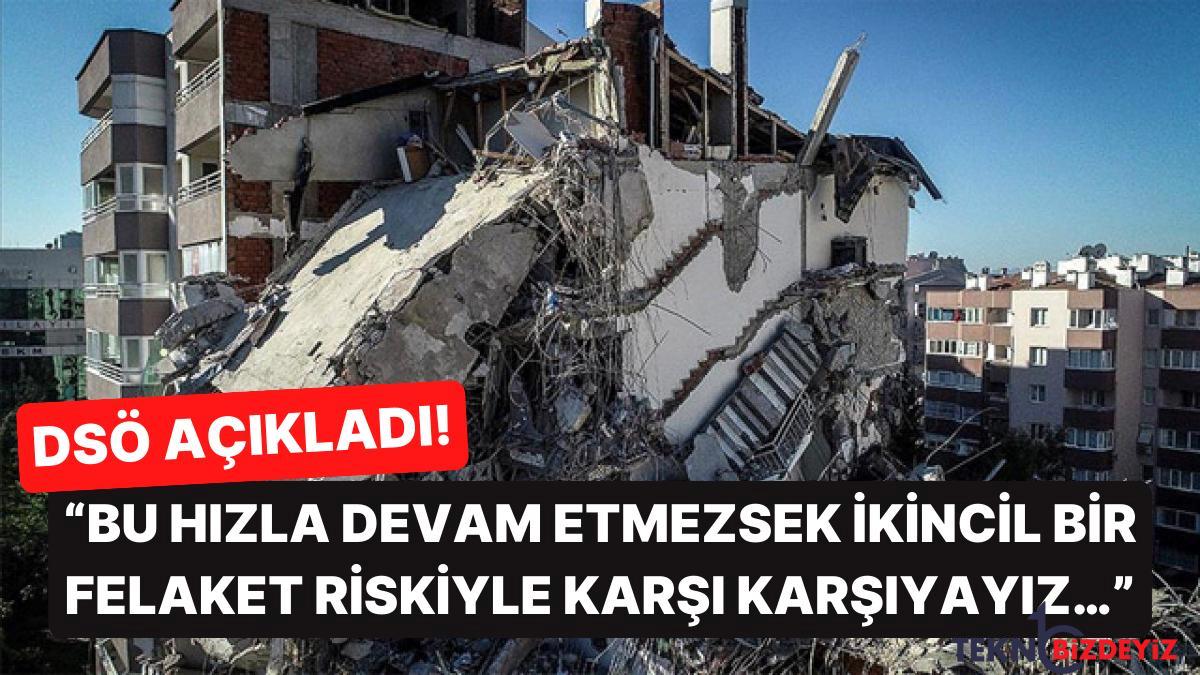 dso acikladi arama kurtarma calismalarinda bu suratle devam etmezsek ikincil bir felaket riski var Ta66WZVb