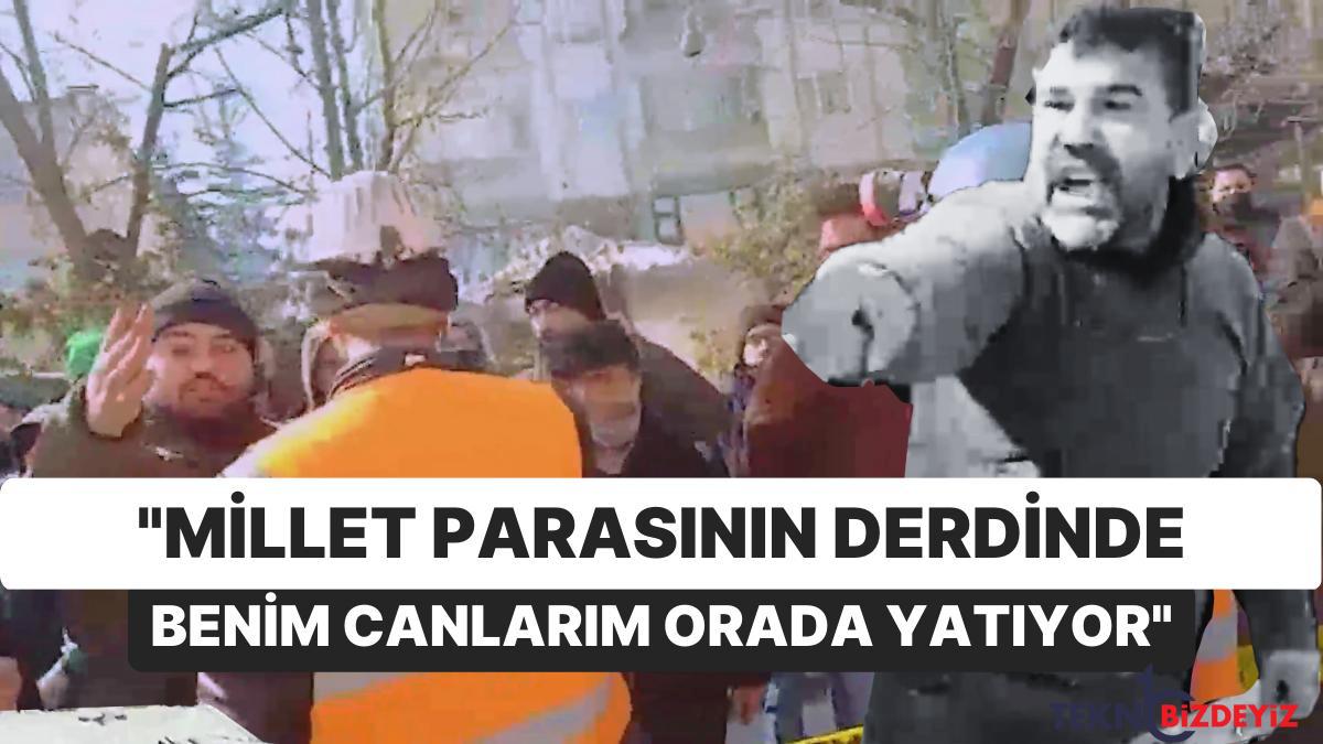 enkazda insan degil banka kasasi arandi calismalara orta verilmesine reaksiyon gosterdiler d4YVUDrP