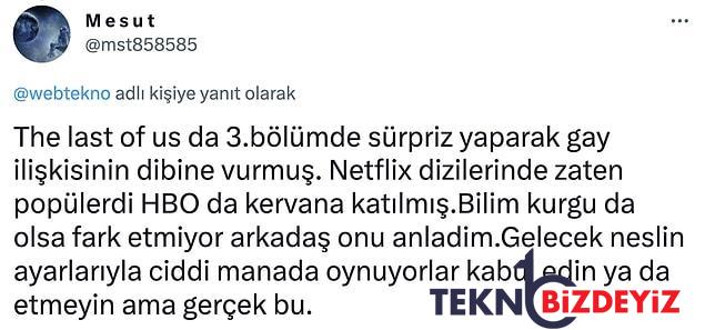 gay alaka sahnesi tartisma yaratti the last of usin son kismina izleyicilerden birinci yansilar geldi 7 CgOn91PV