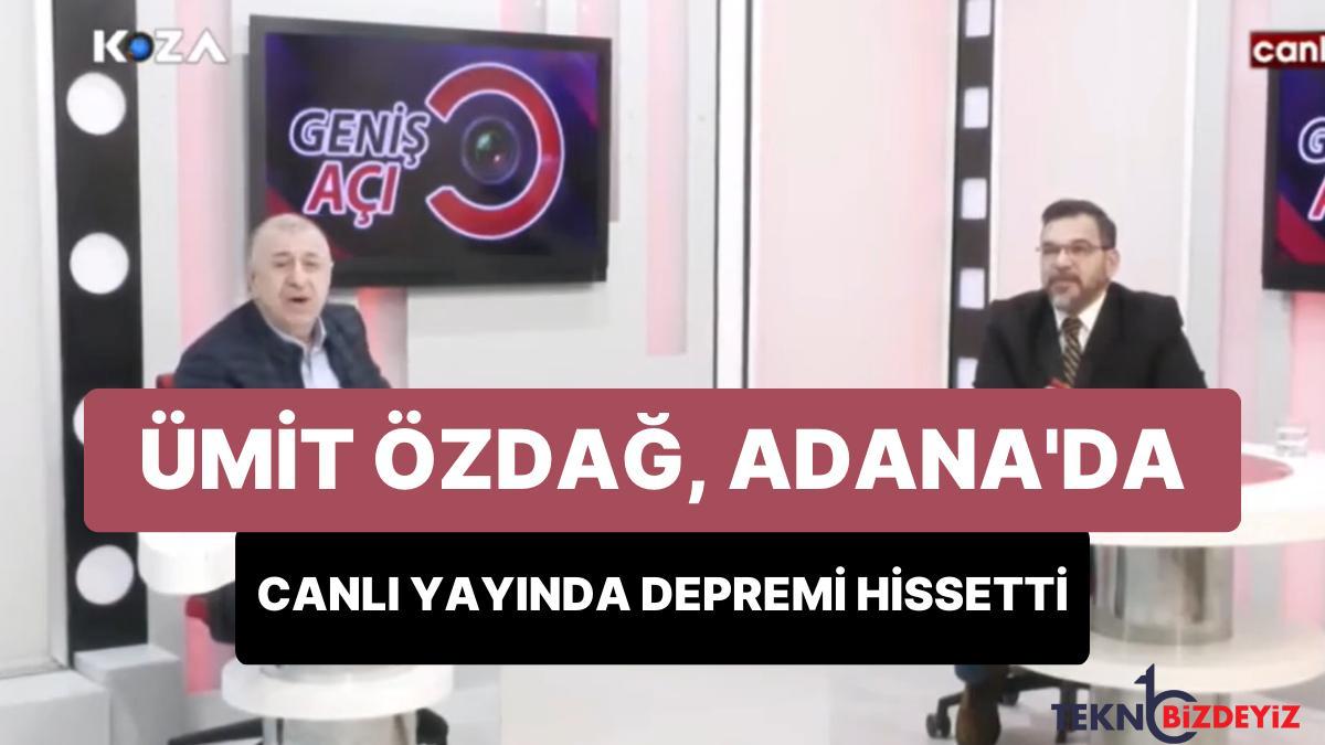 hatayda 64 ve 58 buyuklugunde iki deprem umit ozdag da adanada canli yayinda zelzelesi hissetti egfRKr6h