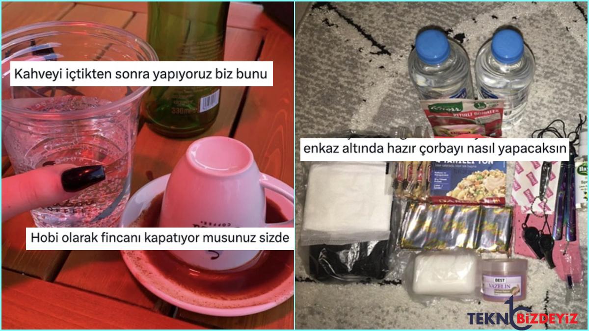 hobi olarak fincan kapatanlardan yanlis deprem cantasi orneklerine son 24 saatin viral tweetleri Kkmd4THB