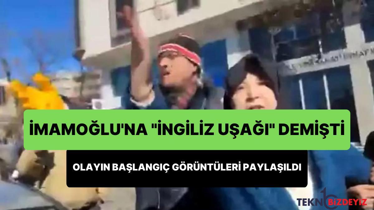 imamogluna ingiliz usagi defol diyen eski ak partili vekil olayinin baslangic imajlari paylasildi Ih6ZU8Zm