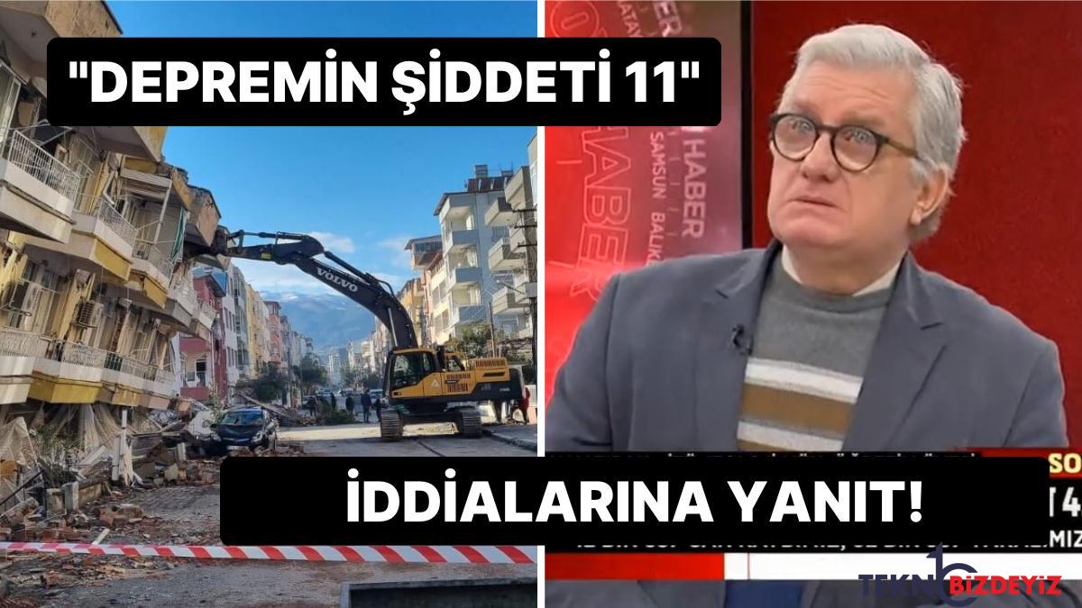 jeoloji profesoru cenk yaltirakin zelzelenin siddetinin 11 oldugunu soyledigi haberin palavra oldugu ortaya cikti