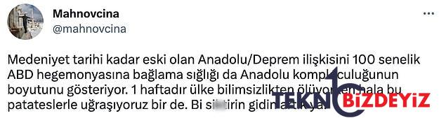 kahramanmaras pazarciktaki sarsintinin petrol kuyusuna bomba atan amerikanin bir oyunu oldugunu arguman ettiler 15