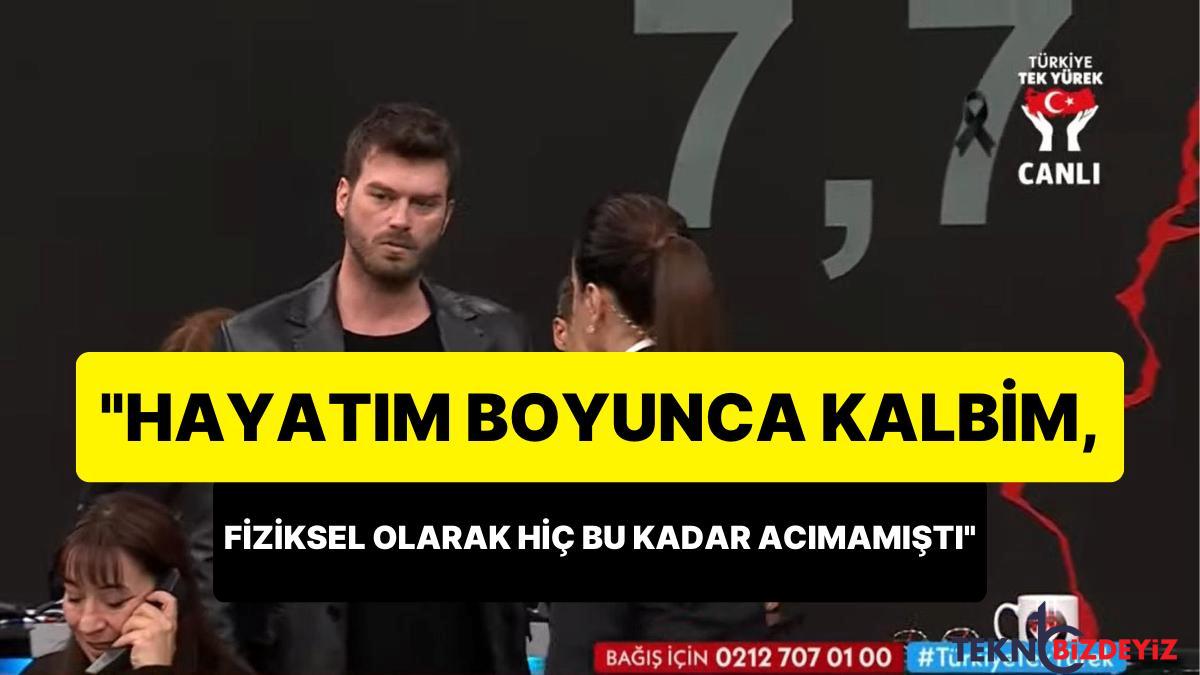 kivanc tatlitug hayatim boyunca kalbim fizik manada hic bu kadar acimamisti C5bchp2S