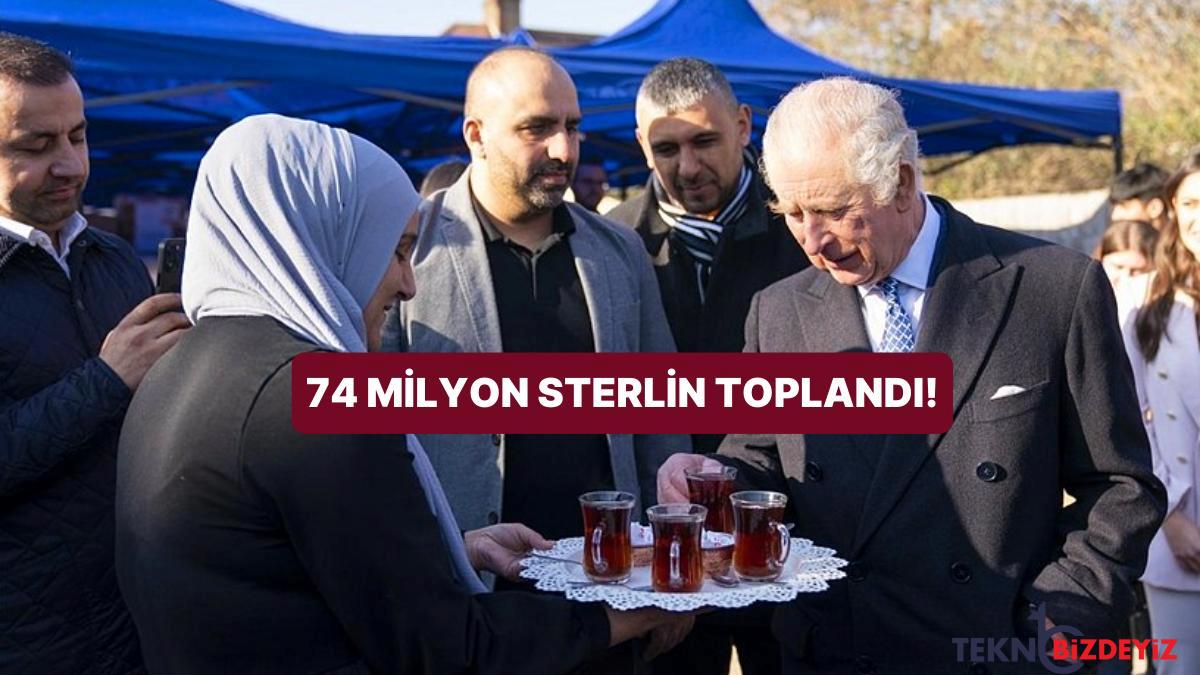 kral charles londradaki deprem gonullusu turkleri ziyaret ederek turk restoranina gitti dgfjhq75