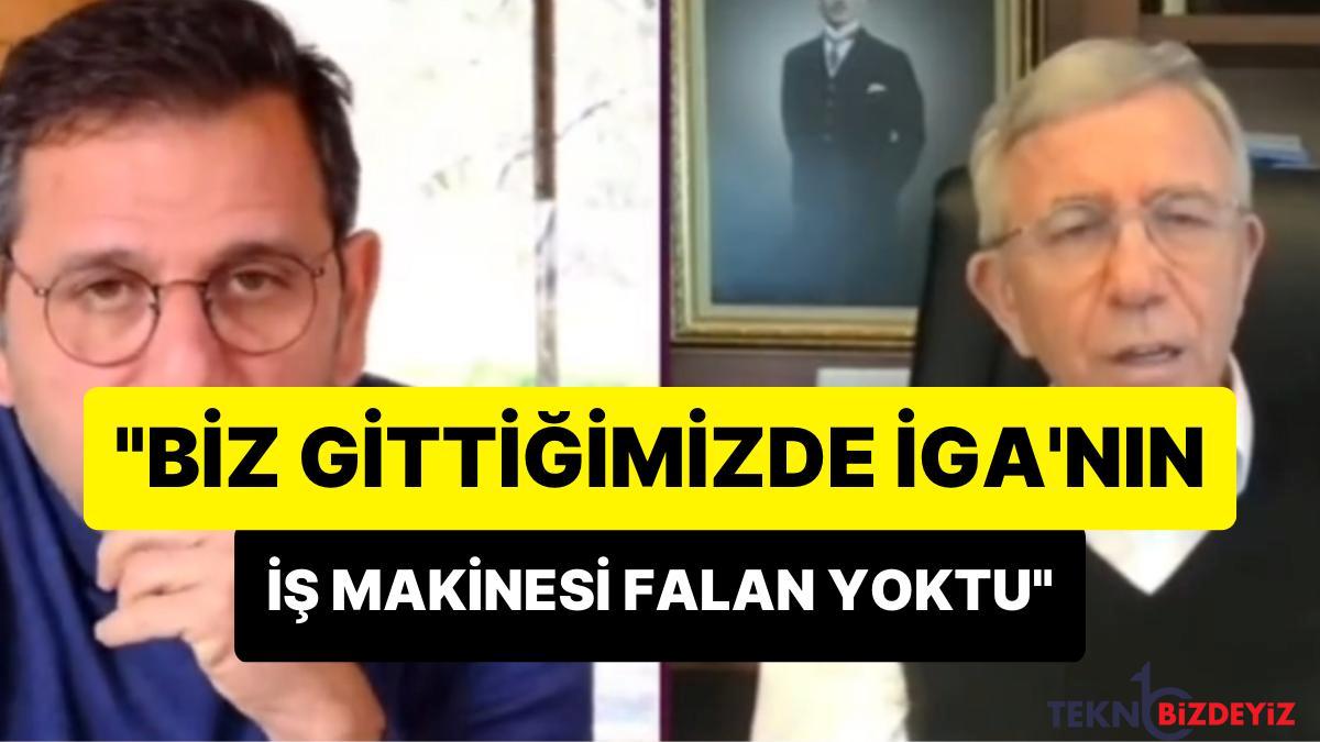 mansur yavas hatay havalimani hakkinda konustu ise basladigimizda iganin is makinesi falan yoktu lPDkdZLy