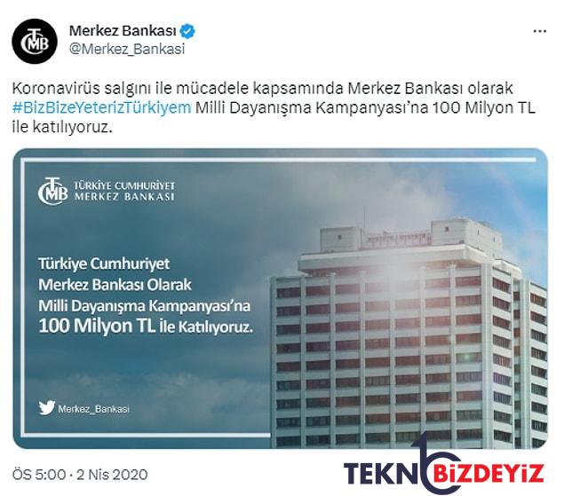 merkez bankasi depremzedelere yardim kampanyasina yaptigi rekor bagisi nasil odeyecek 3 s6mvEzu2