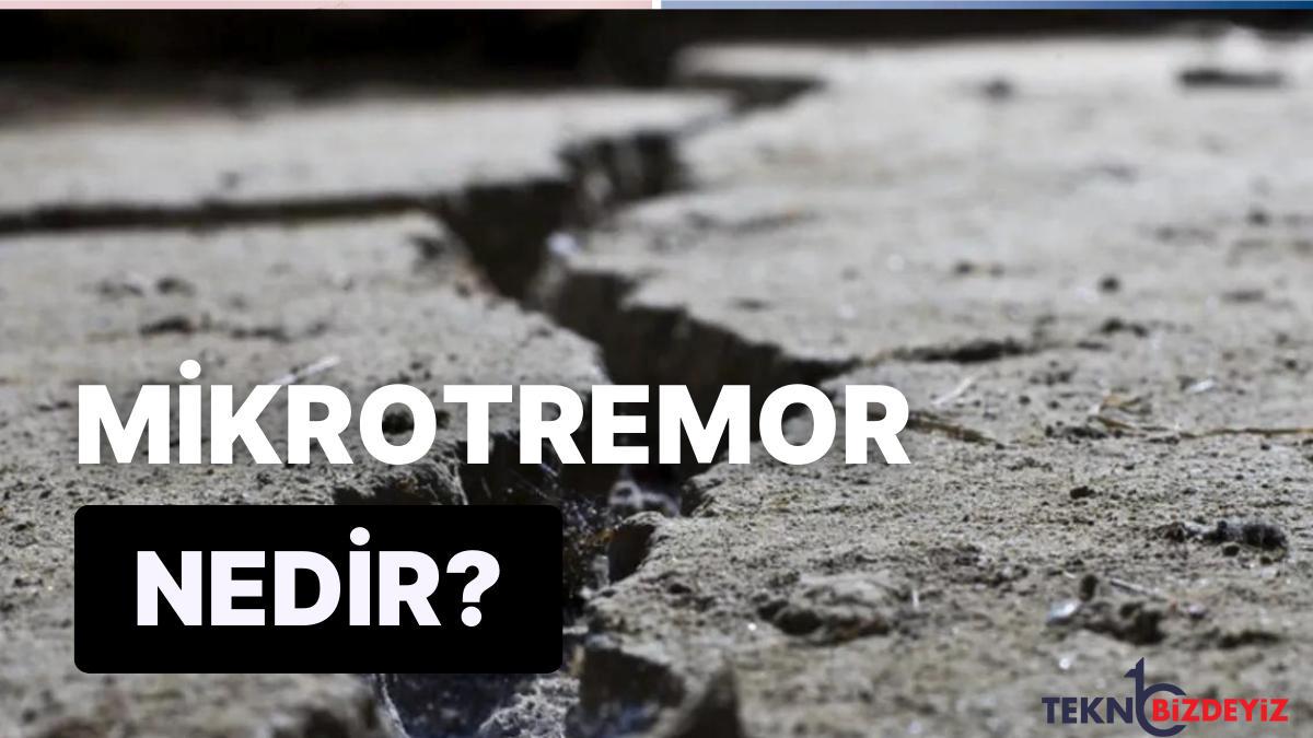 mikrotremor nedir ne isi yapar mikrotremor teknigi ile bina dayanikliligi olculebilir mi NunlYMyv