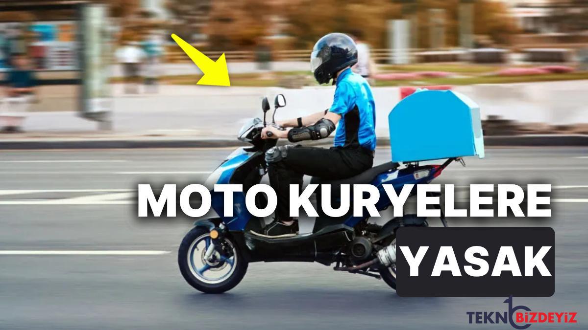 moto kuryeler calismiyor mu neden calismiyor istanbulda moto kurye ve motosiklet yasagi ne vakit bitecek ScnDs1WM