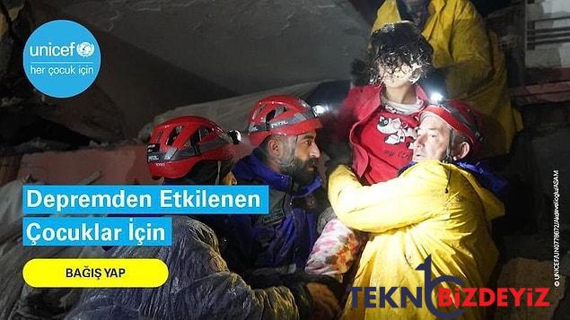 onlar bizim gelecegimiz unicef zelzeleden etkilenen cocuklar icin bagis topluyor 0