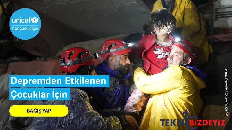 onlar bizim gelecegimiz unicef zelzeleden etkilenen cocuklar icin bagis topluyor WPTauFuG