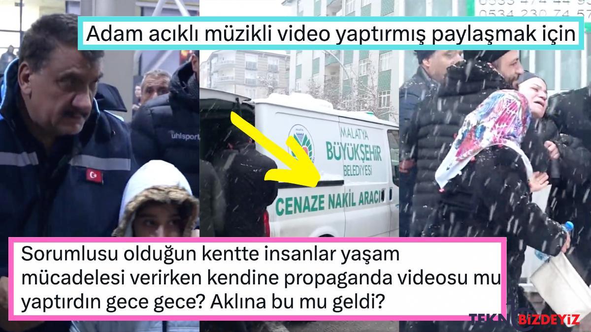 propagandanin vakti mi malatya belediye liderinin tiktok goruntulerini andiran editi reaksiyon cekti VZ3AIcJc