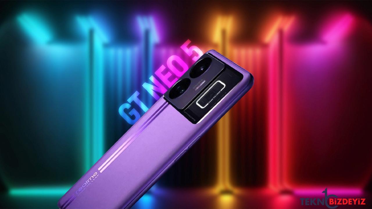 realme gt neo 5 tanitildi isikli misikli tasarimi ve fiyati ile goz kirpiyor