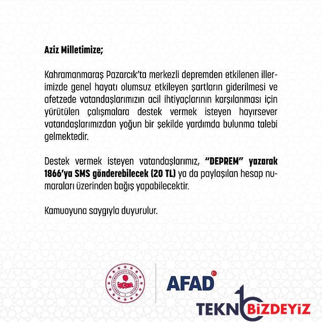 sarsinti bolgelerindeki acilari biraz olsun sarabilmek icin yardim gonderebileceginiz tum yollari anlatiyoruz 4 9VFbb7hq