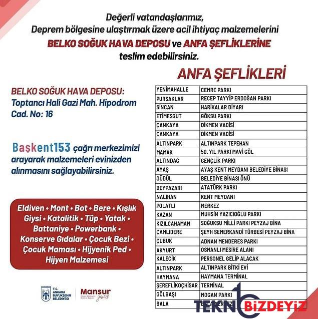 sarsinti bolgelerindeki acilari biraz olsun sarabilmek icin yardim gonderebileceginiz tum yollari anlatiyoruz 9 QRUHL6YH