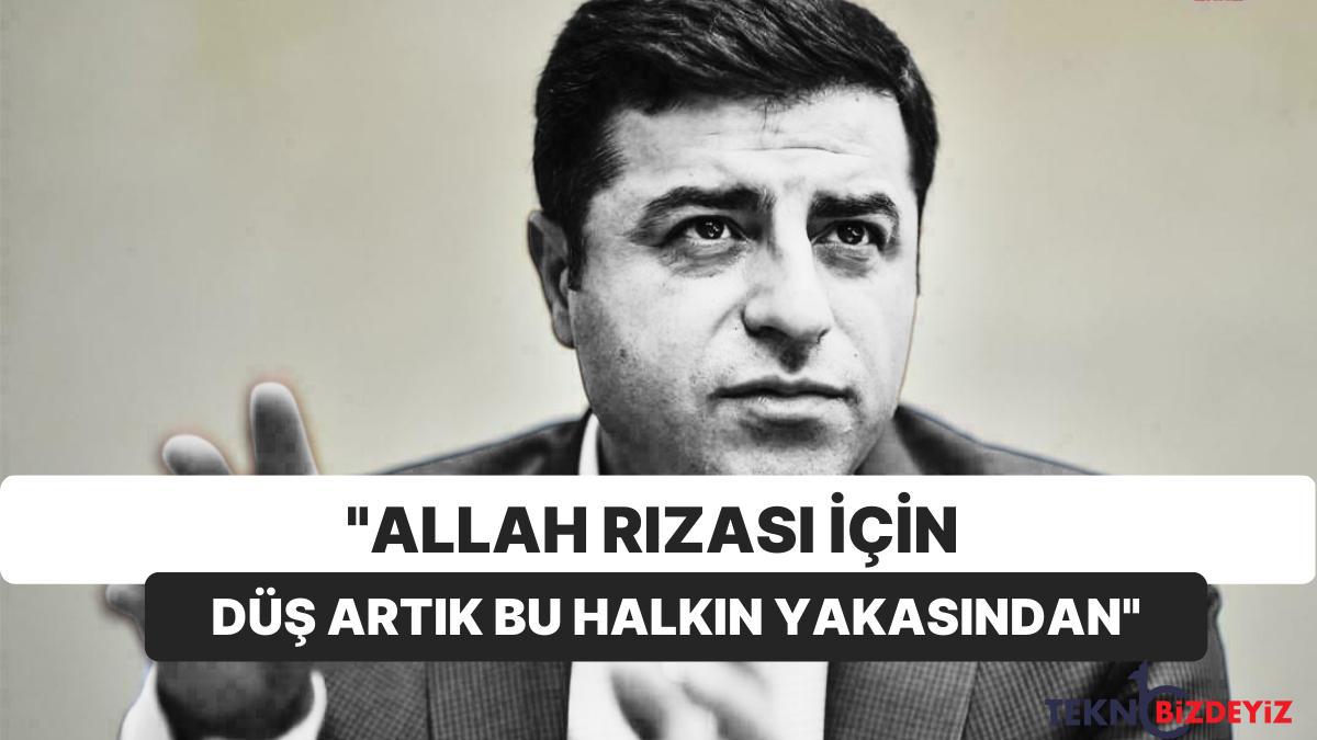 selahattin demirtas allah istegi icin dus artik bu halkin yakasindan erdogan uppNMY1U