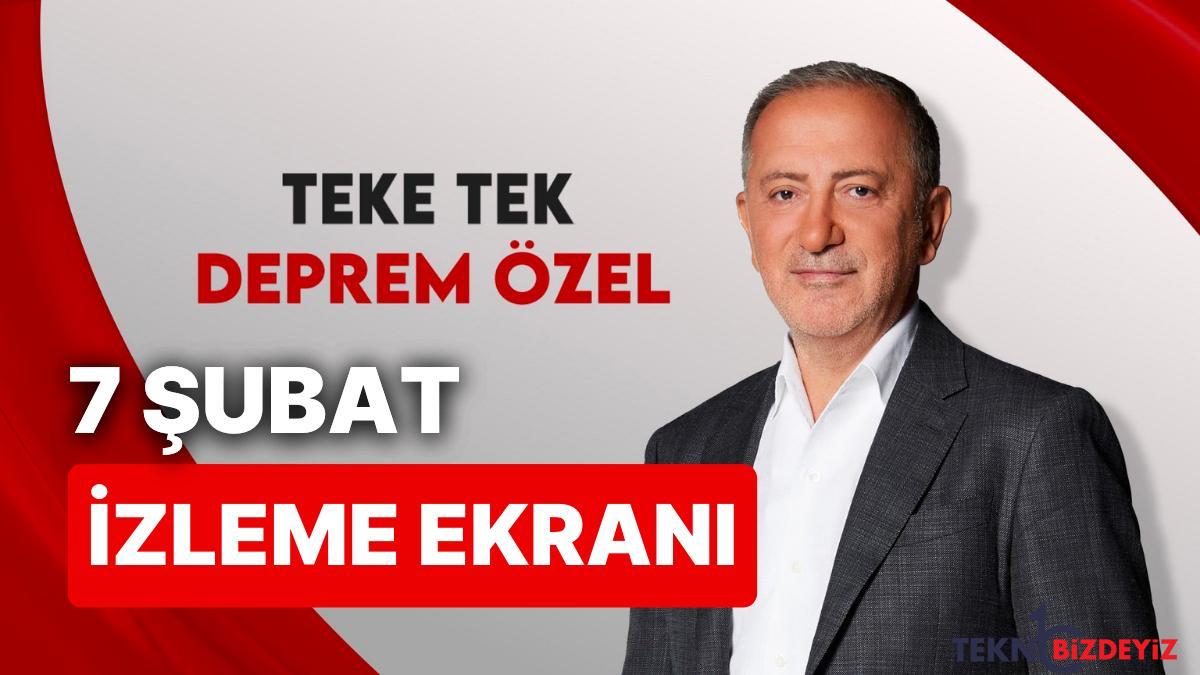 teke tek zelzele ozel 7 subat izle fatih altayli ile teke tek sarsinti ozel full hd izleme ekrani vv7MOmcS