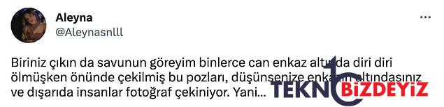 tiktok fenomeni feride ozdinc afet bolgesi hatay iskenderundan paylastigi pozlarla buyuk reaksiyon cekti 13