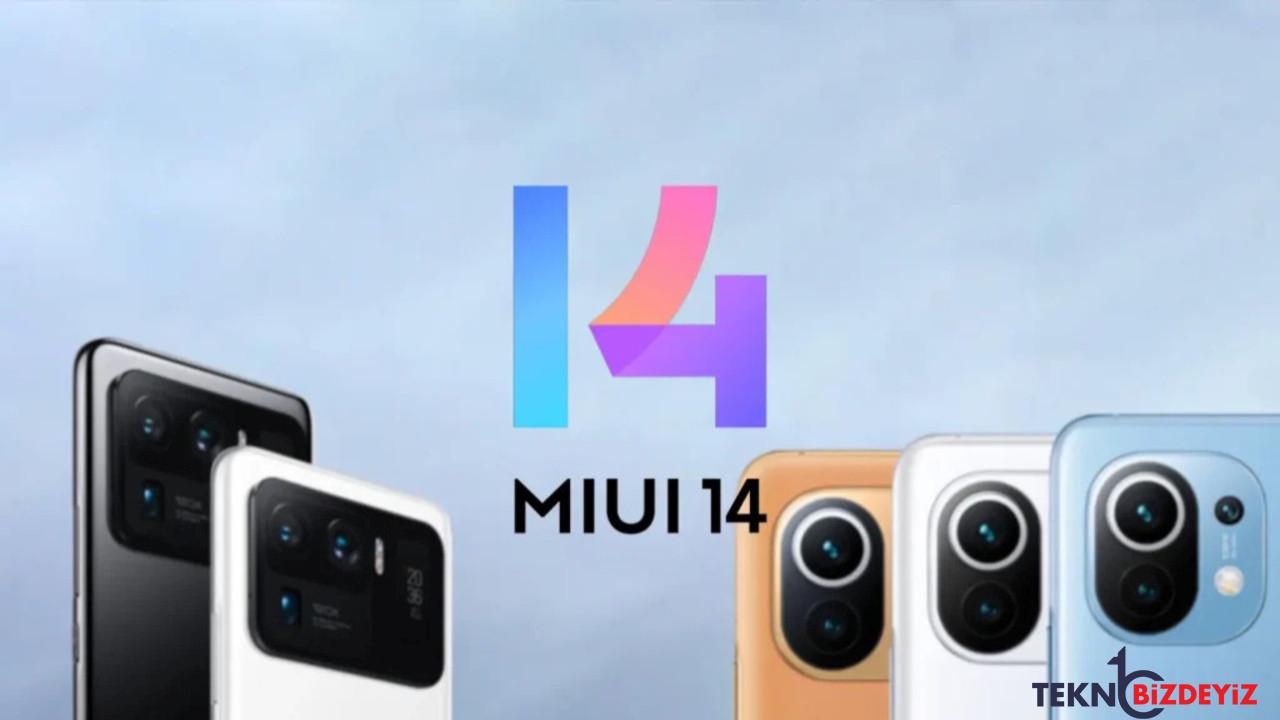 xiaomi mi 11 serisine ozel olarak miui 14u sunuyor